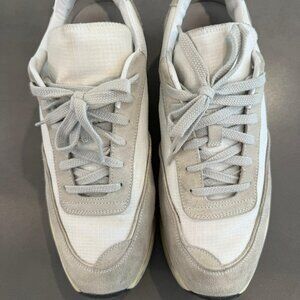Common Projects - Track 80 Suede-Paneled Sneakers Size 10